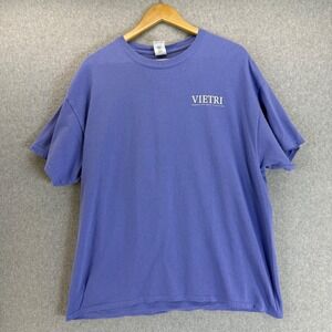 Vietri Pottery Irresistibly Italian Graphic Print TShirt Tee Mens Size XL Gildan